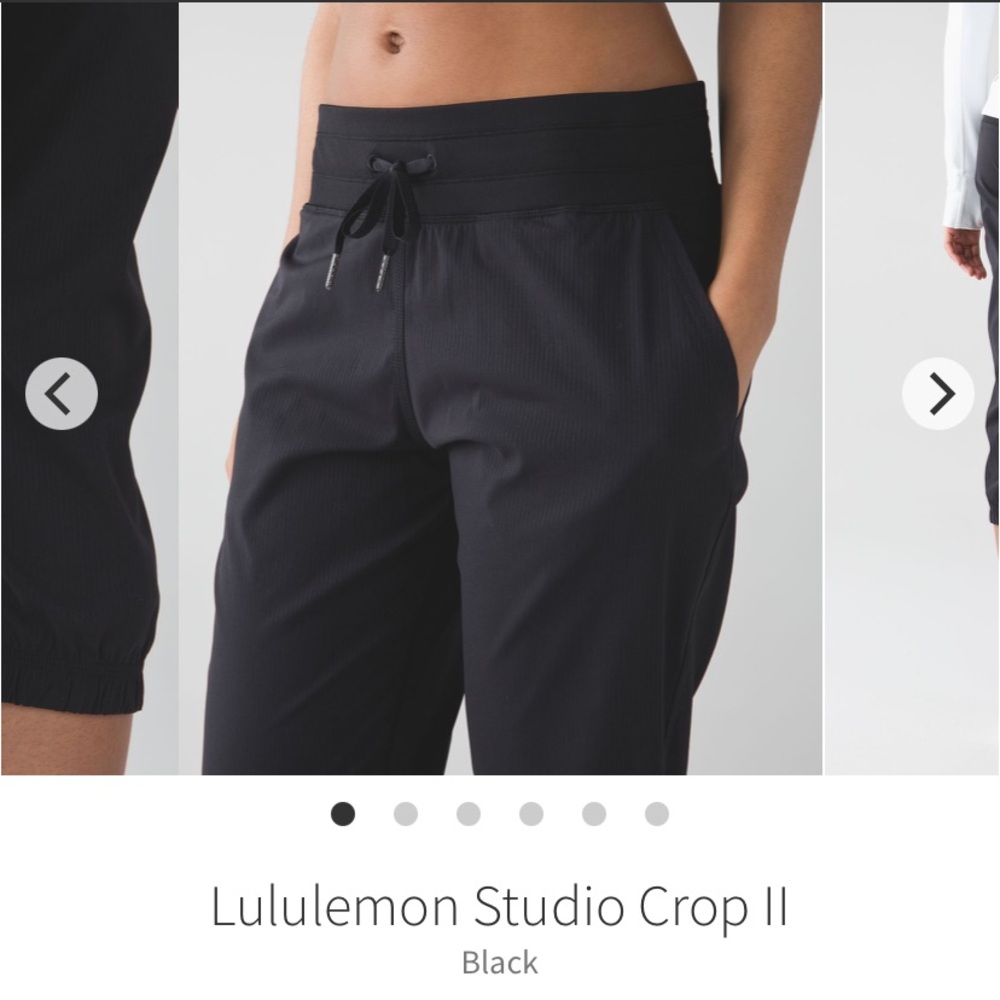 Lululemon Studio Crop ll